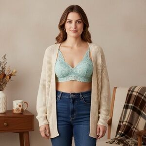 Aerie Lace Padded Bra Medium